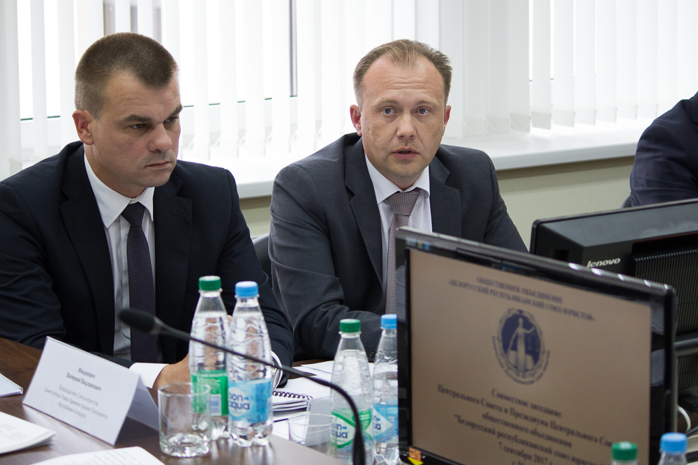 Андрей Гаев, заместитель Председателя Союза юристов, Председатель Государственного комитета по имуществу